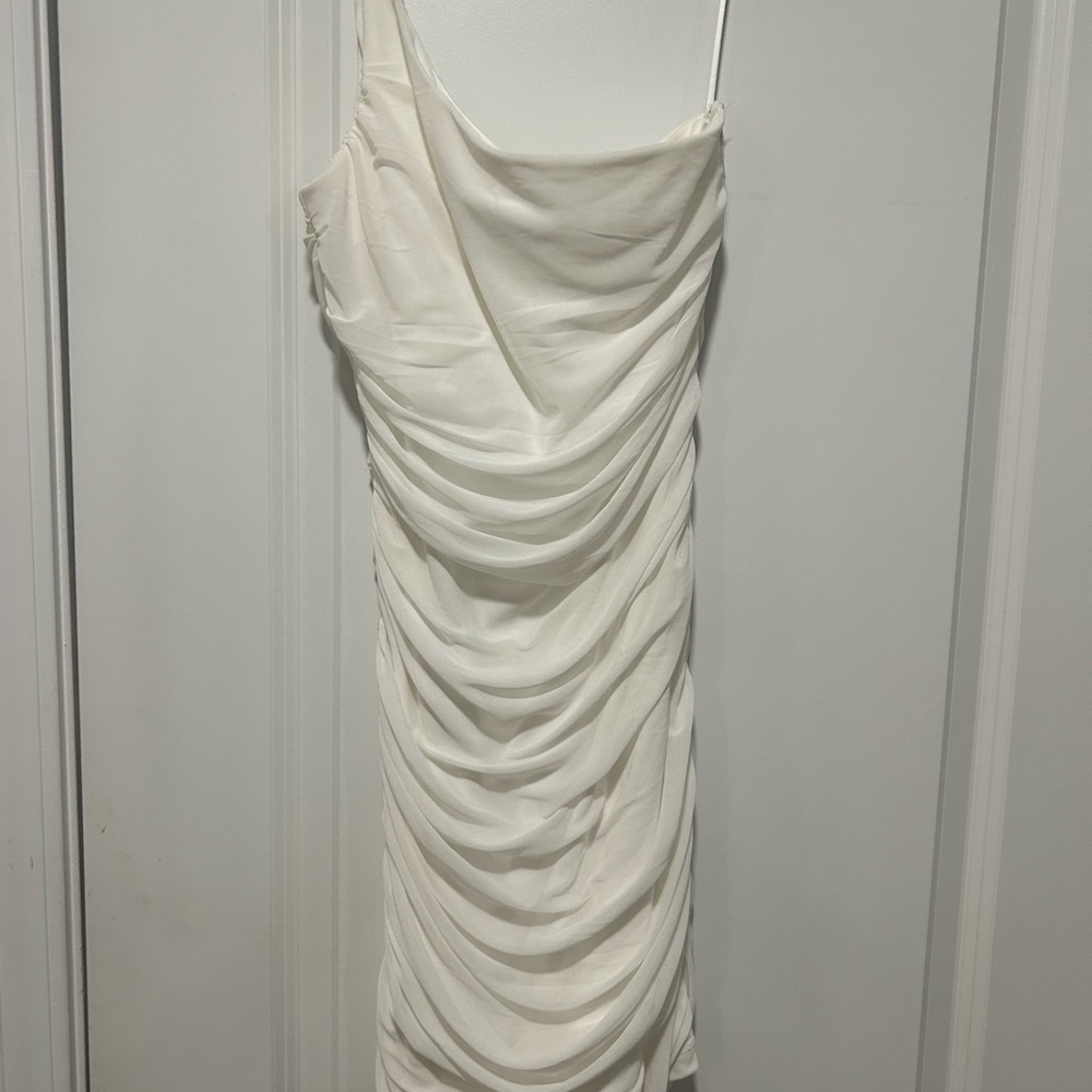 Princess Polly One Shoulder White Dress
